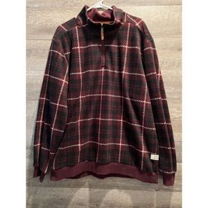 Frye and Company Mens Zip Up Pullover Size XXL